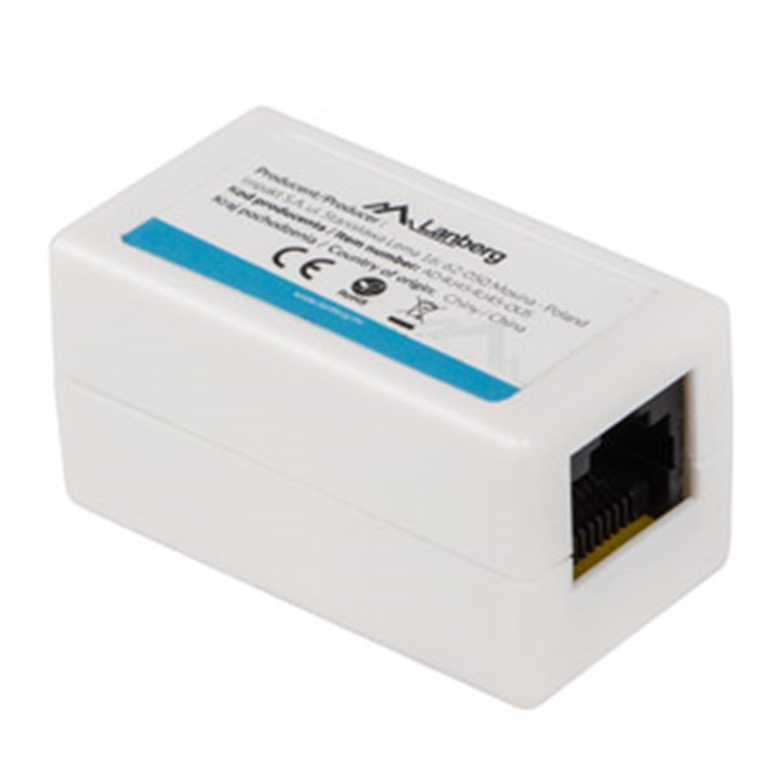 ADAPTADOR CAT6 LANBERG UTP RJ45 HEMBRA /HEMBRA