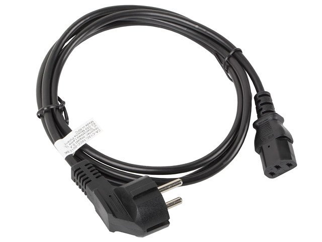 CABLE DE ALIMENTACION LANBERG SCHUKO CEE 7/7 A IEC320 C13 1.8M
