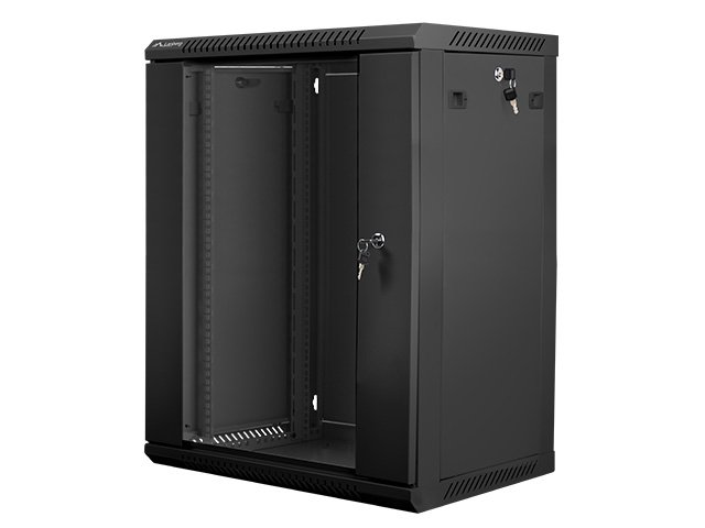 ARMARIO RACK LANBERG 15U 600X450X769 AUTO ENSAMBLADO 19" HASTA 60 KG NEGRO