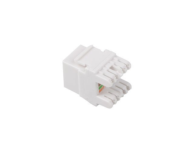 CONECTOR KEYSTONE LANBERG CAT 6 UTP RJ45 180 GRADOS