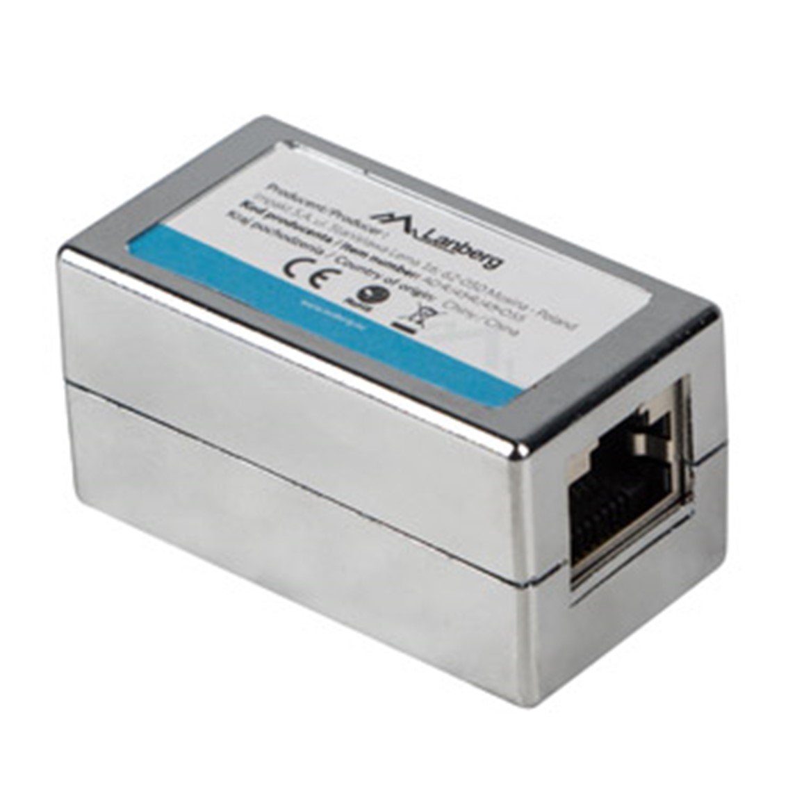 ADAPTADOR LANBERG CAT6 FTP RJ45 HEMBRA HEMBRA