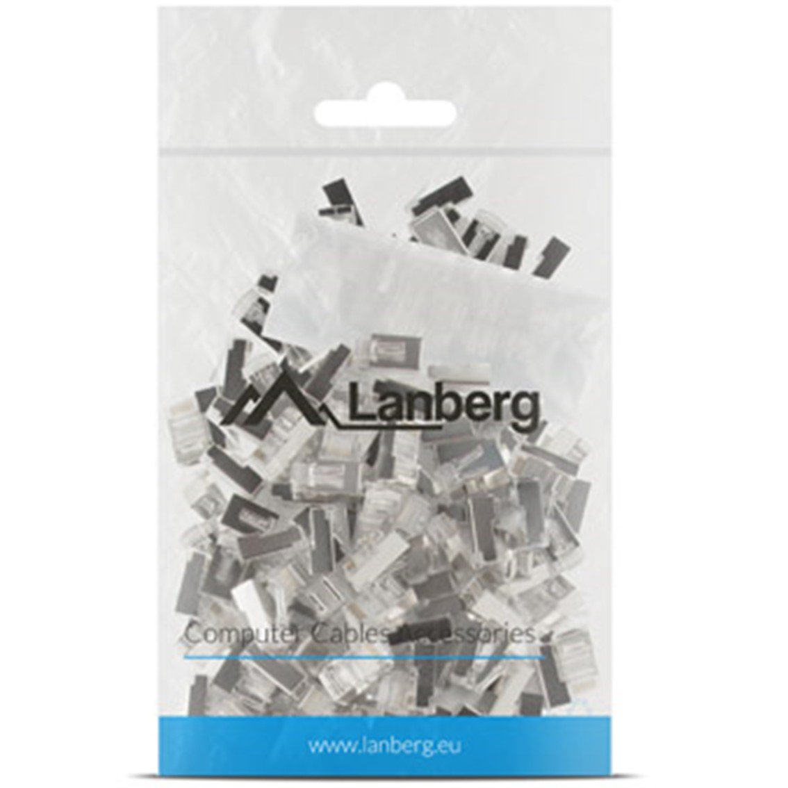 CONECTOR LANBERG CAT 6 FTP 8P8C PACK 100 UDS