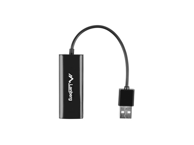 ADAPTADOR USB LANBERG 2.0/ ETHERNET RJ45 100 MB