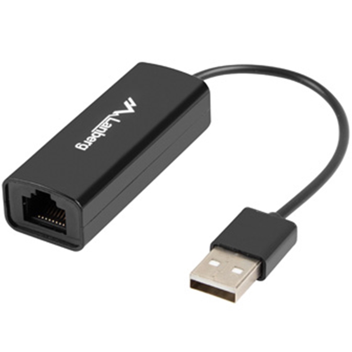 ADAPTADOR USB LANBERG 2.0/ ETHERNET RJ45 100 MB