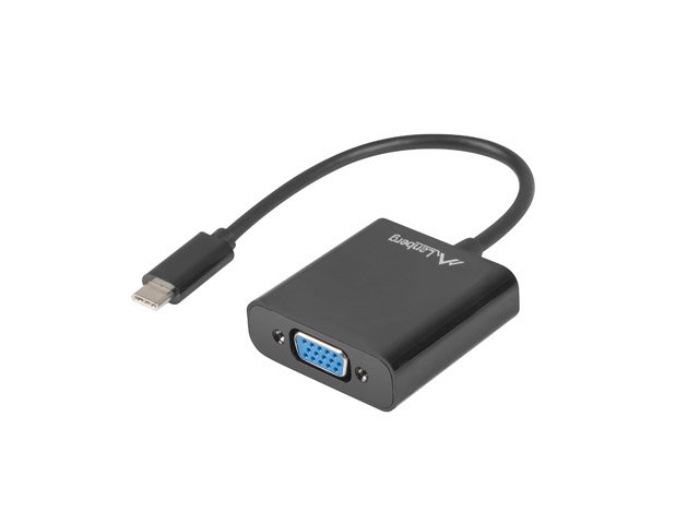 ADAPTADOR LANBERG USB 3.1 TIPO C/ VGA HEMBRA