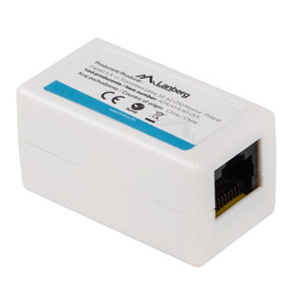 ADAPTADOR LANBERG CAT5.E UTP RJ45 HEMBRA/HEMBRA