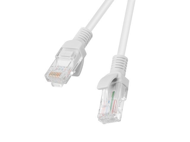 CABLE RED LANBERG LATIGUILLO CAT.5E UTP 1.5M GRIS FLUKE PASSED