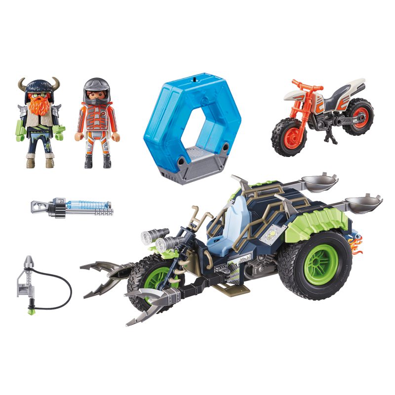 PLAYMOBIL ESPIAS REBELDES DEL ARTICO TRICICLO DE HIELO