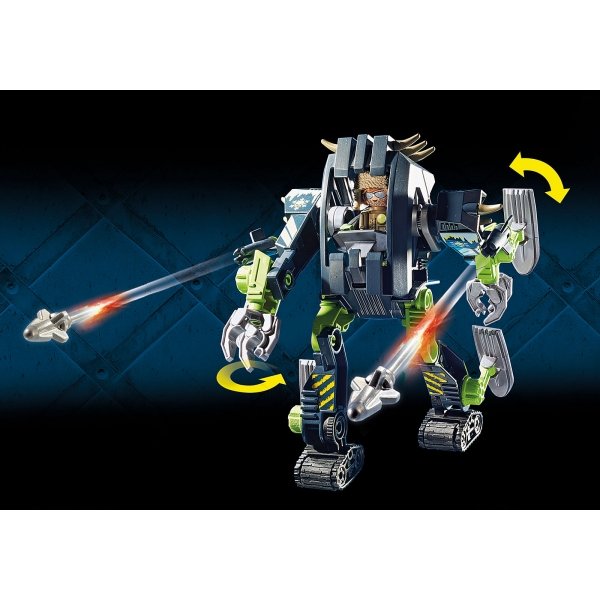 PLAYMOBIL ESPIAS REBELDES DEL ARTICO ROBOT DE HIELO