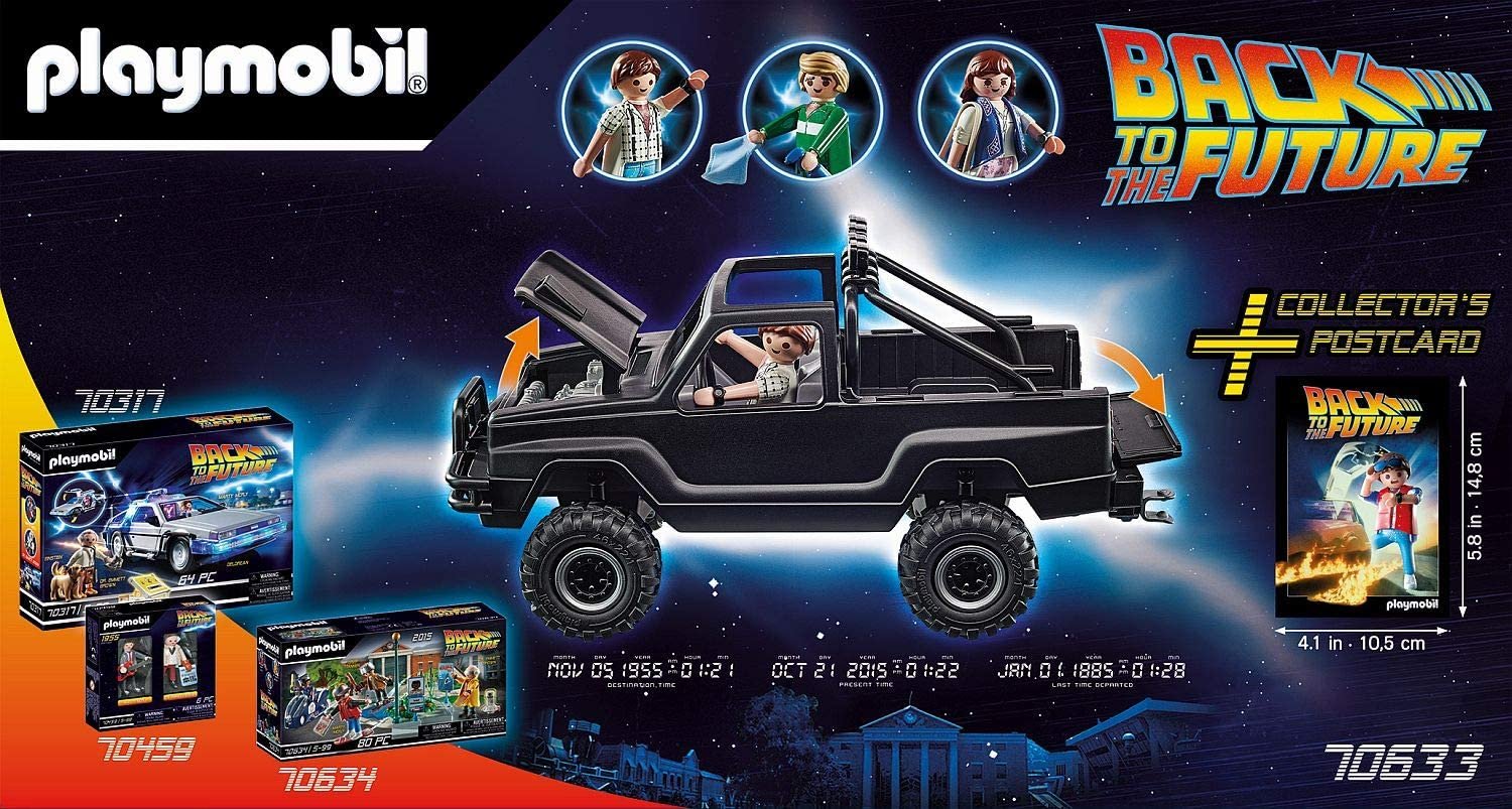PLAYMOBIL REGRESO AL FUTURO CAMIONETA PICK-UP DE MARTY