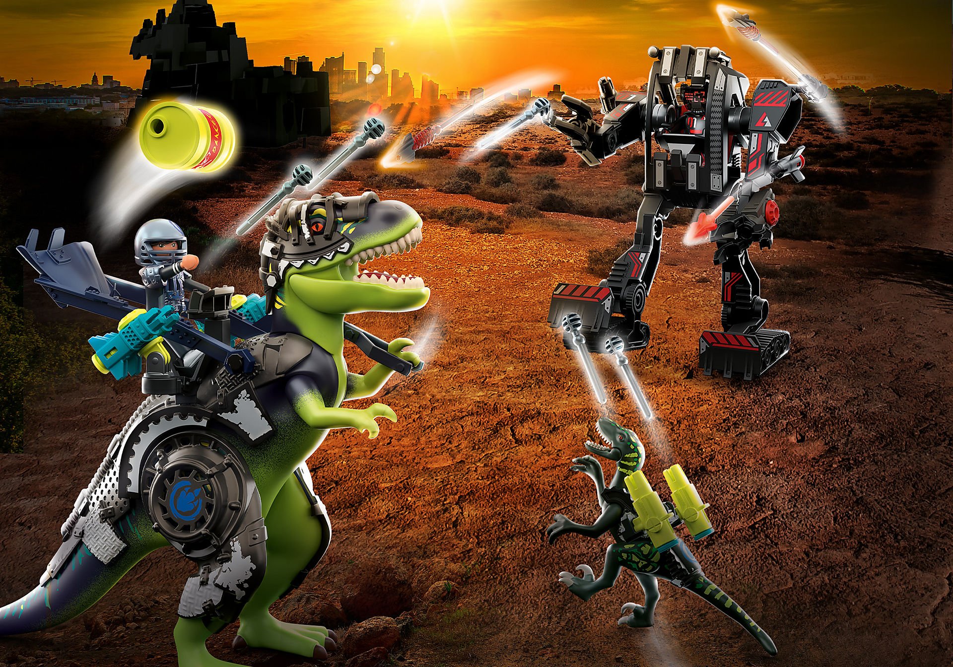 PLAYMOBIL T-REX: BATALLA DE LOS GIGANTES