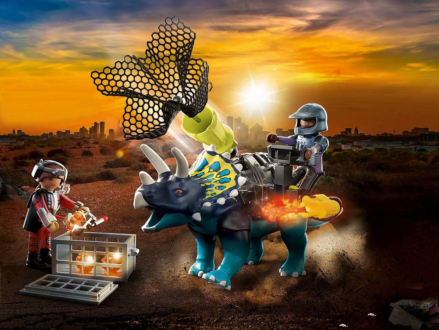 PLAYMOBIL TRICERATOPS: DISTURBIOS POR LAS PIEDRAS LEGENDARIAS