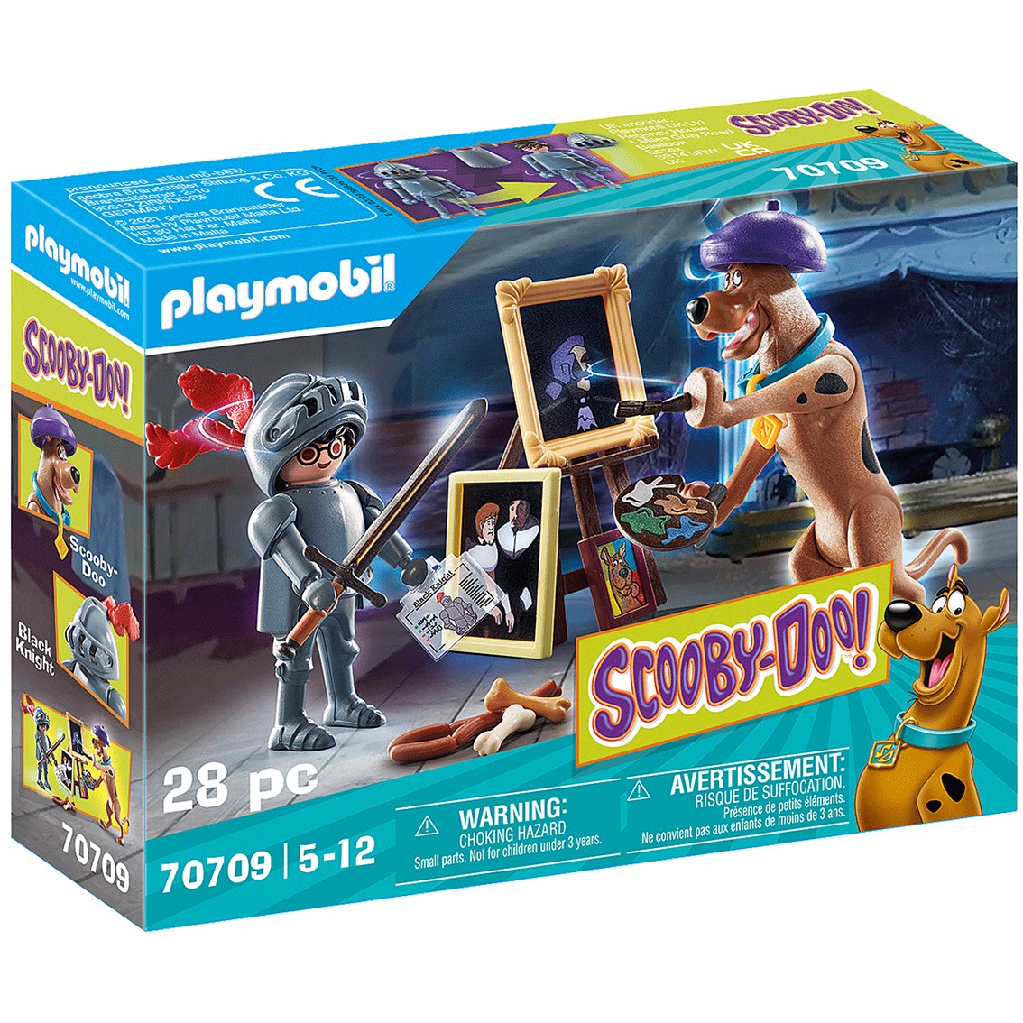PLAYMOBIL SCOOBY-DOO! AVENTURA CON BLACK KNIGHT