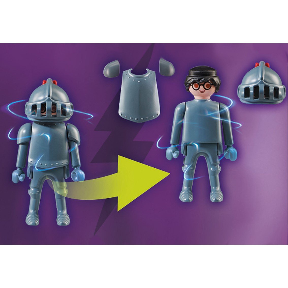 PLAYMOBIL SCOOBY-DOO! AVENTURA CON BLACK KNIGHT