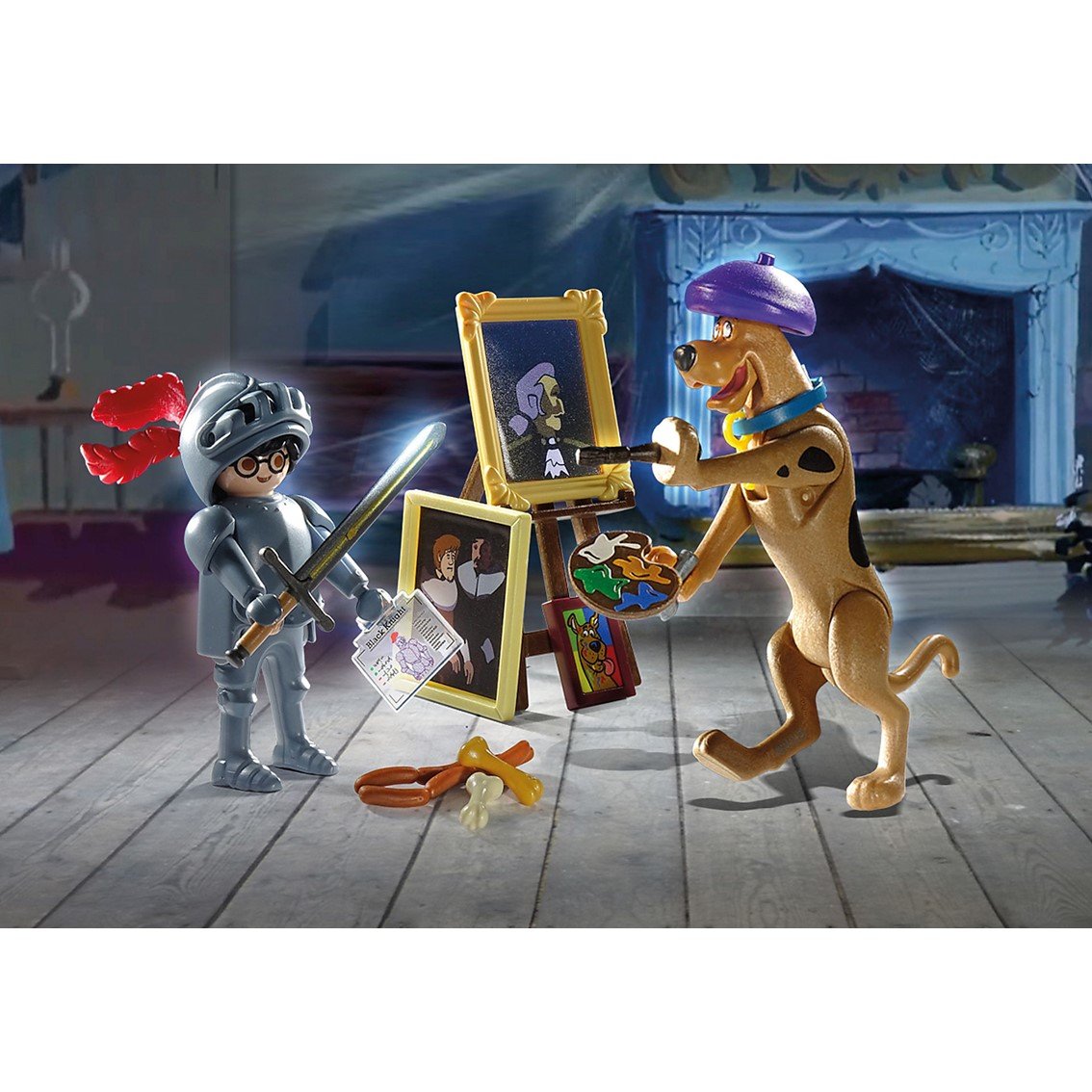 PLAYMOBIL SCOOBY-DOO! AVENTURA CON BLACK KNIGHT