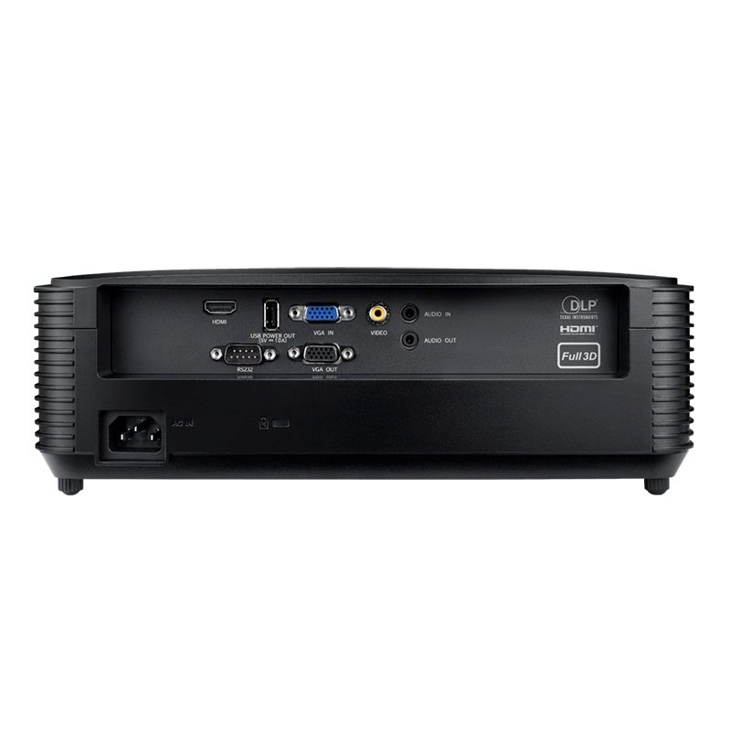 PROYECTOR OPTOMA W371 DLP WXGA/ 3800 LUMENES ANSI/ HDMI / VGA/ ALTAVOZ 10W/ NEGRO