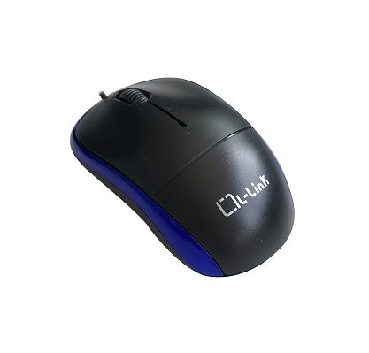 RATON OPTICO USB L-LINK NEGRO/AZUL