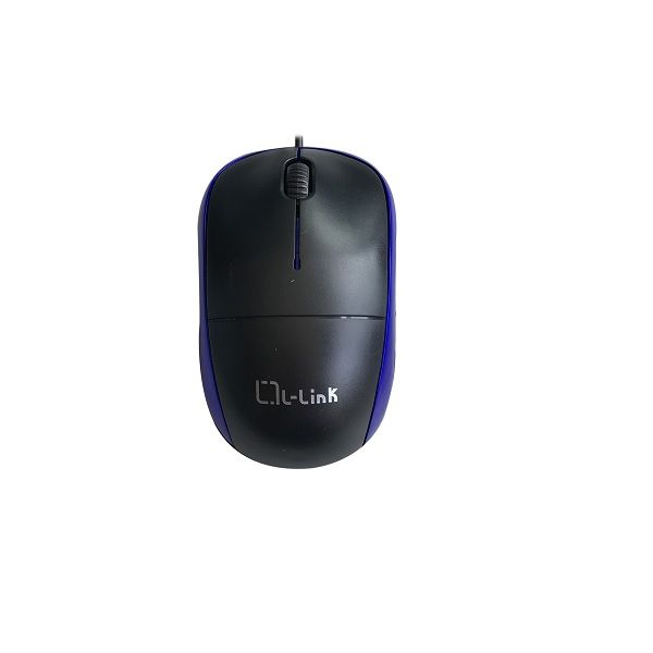 RATON OPTICO USB L-LINK NEGRO/AZUL