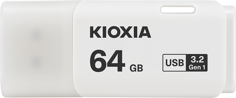MEMORIA USB 3.2 KIOXIA 64GB U301 BLANCO