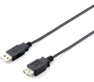 CABLE EQUIP ALARGO USB 2.0 TIPO A MACHO - HEMBRA 5M