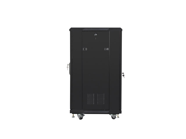 ARMARIO RACK LANBERG 22U 600X600 AUTOENSAMBLADO 19" HASTA 60KG NEGRO