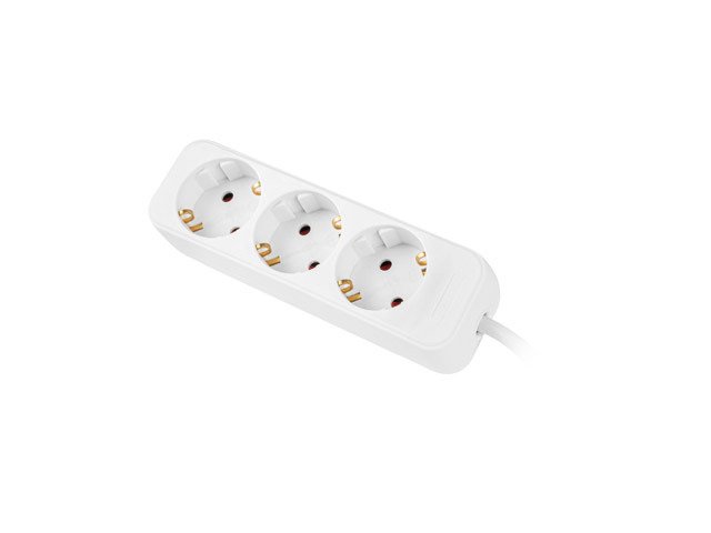 REGLETA LANBERG 3 TOMAS SCHUKO BLANCA 1.5M