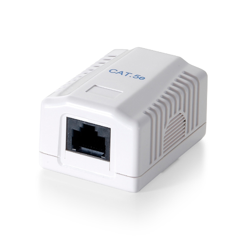 ROSETA DE SUPERFICIE EQUIP CATEGORIA 5e HEMBRA RJ45