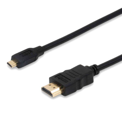 CABLE HDMI EQUIP 1.4 HIGH SPEED A MICRO HDMI 1M