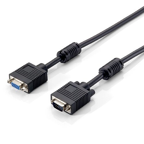 CABLE ALARGO SVGA EQUIP 3COAX MACHO - HEMBRA 1.8M CON FERRITAS