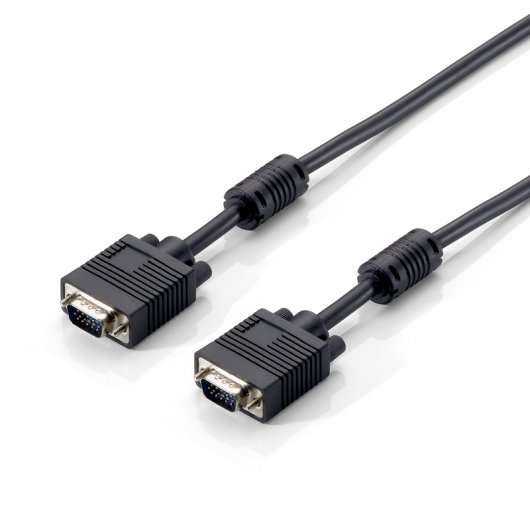 CABLE SVGA EQUIP 3COAX MACHO - MACHO CON FERRITAS 5M