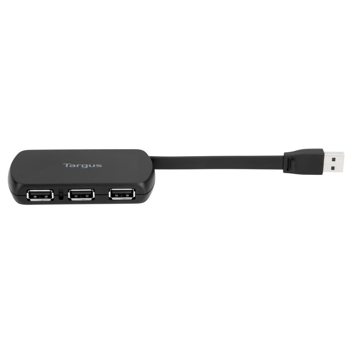 HUB USB TARGUS 4 PUERTOS USB NEGRO