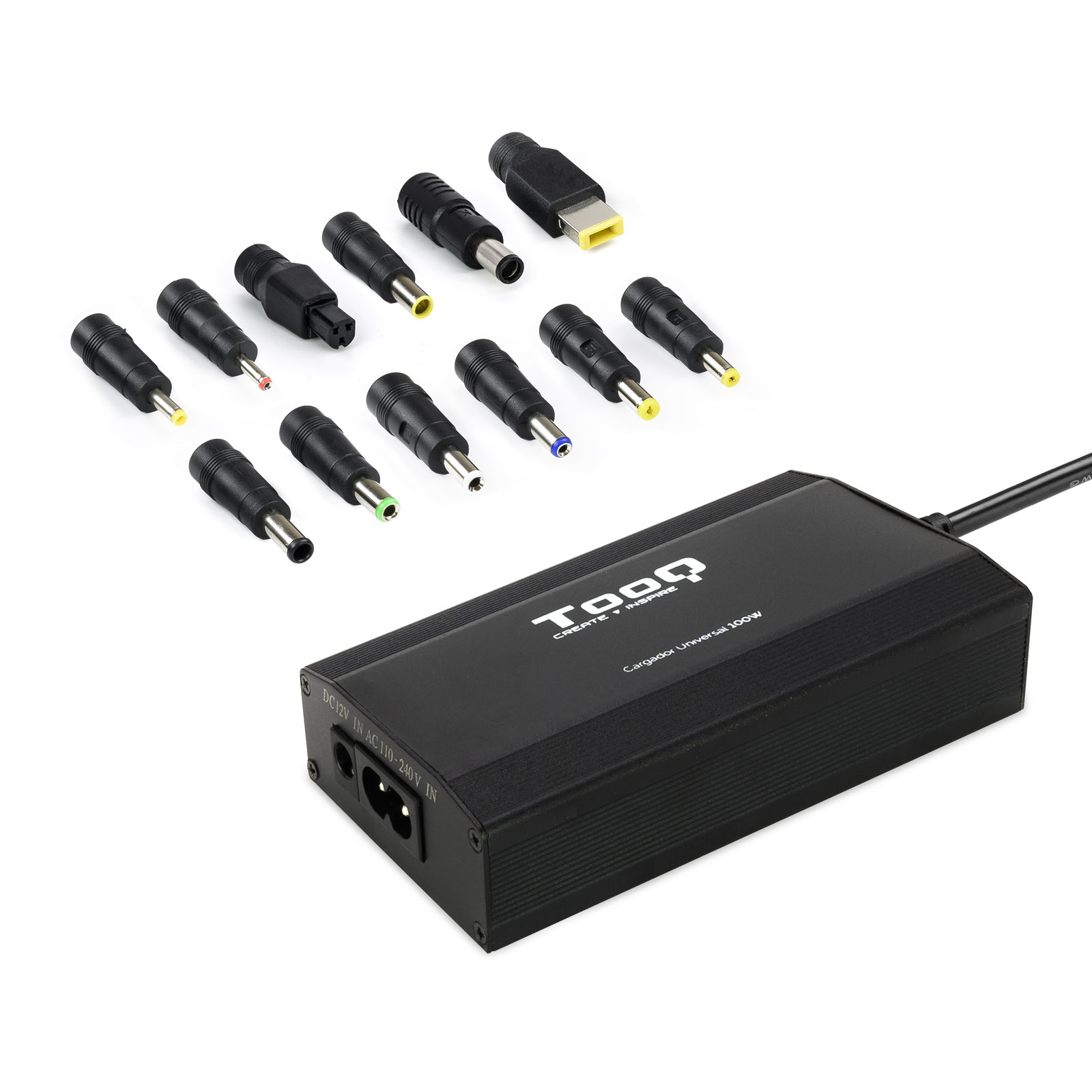 CARGADOR PORTATIL UNIVERSAL TOOQ TQLC-100BS01M 100W 1xUSB