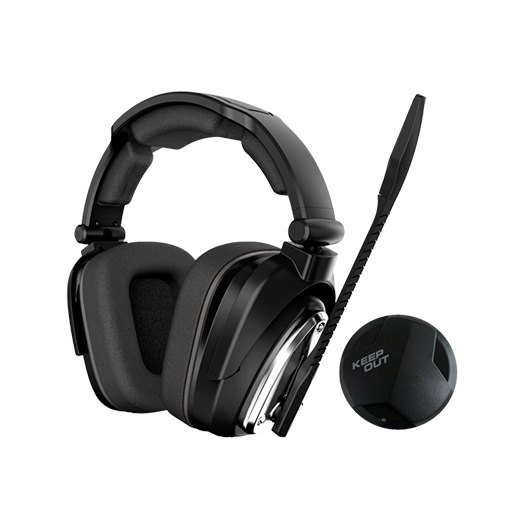 AURICULARES CON MICROFONO KEEP OUT HXAIR 7.1 EFFECT / WIRELESS / PC / PS3 / PS4 / XBOX