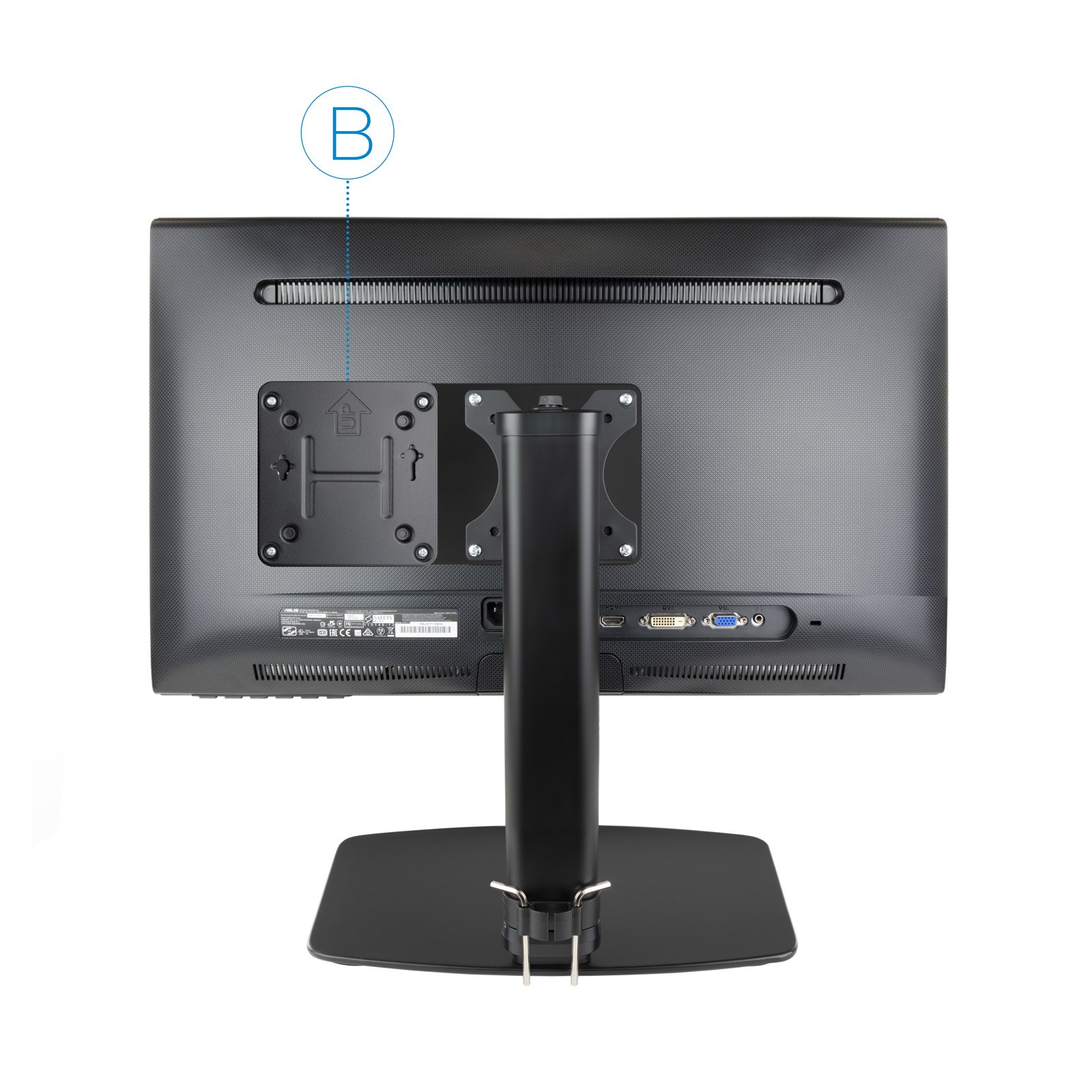 SOPORTE VESA MINI PC TOOQ TCCH0007-B 75X75 / 100X100 NEGRO