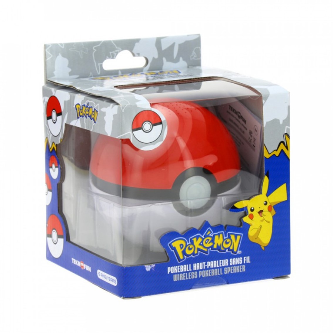 ALTAVOZ BLUETOOTH TEKNOFUN MADCOW ENTERTAINMENT POKEMON POKEBALL