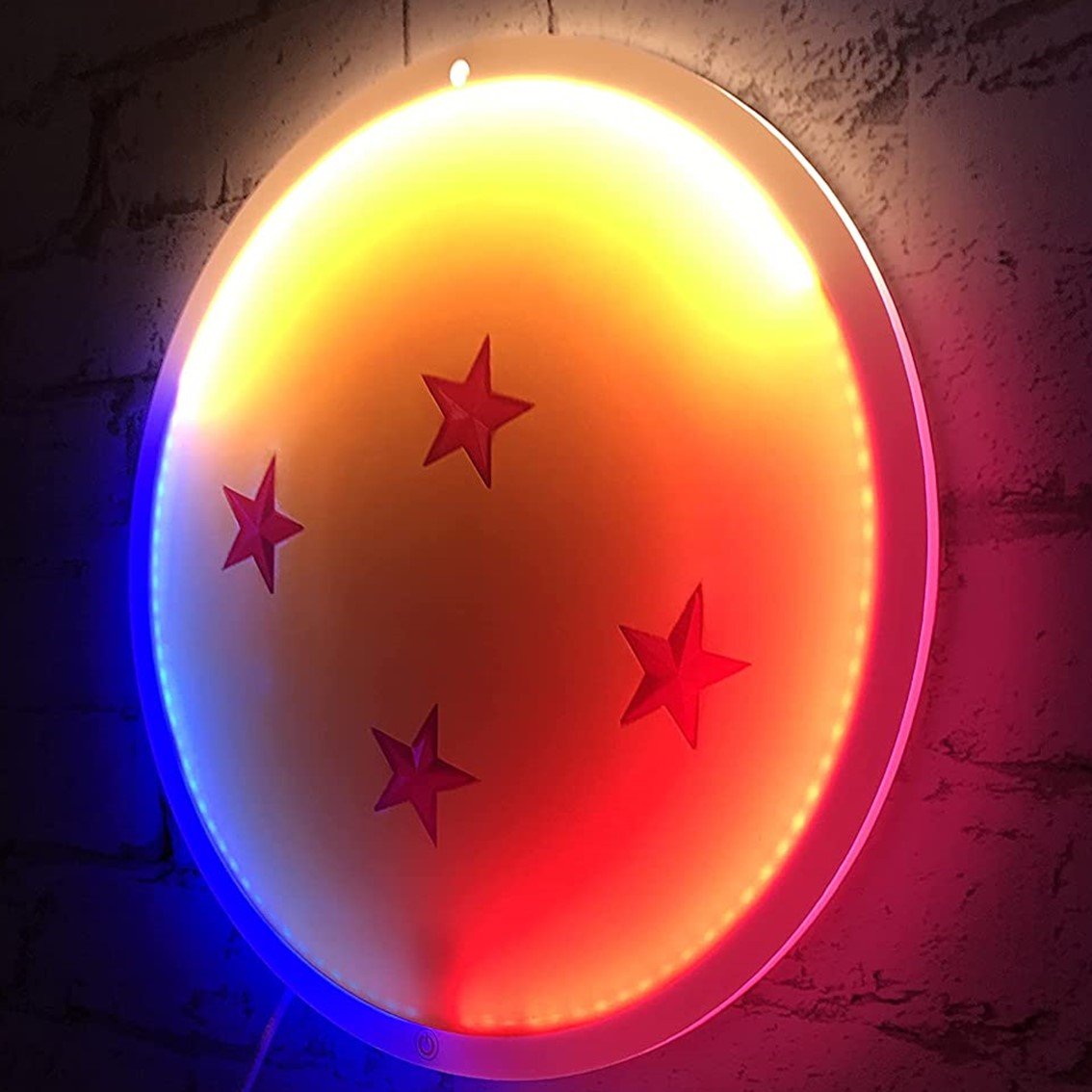 MURAL LAMPARA NEON TEKNOFUN MADCOW ENTERTAINMENT DRAGON BALL Z BOLA DE DRAGON 30 CM