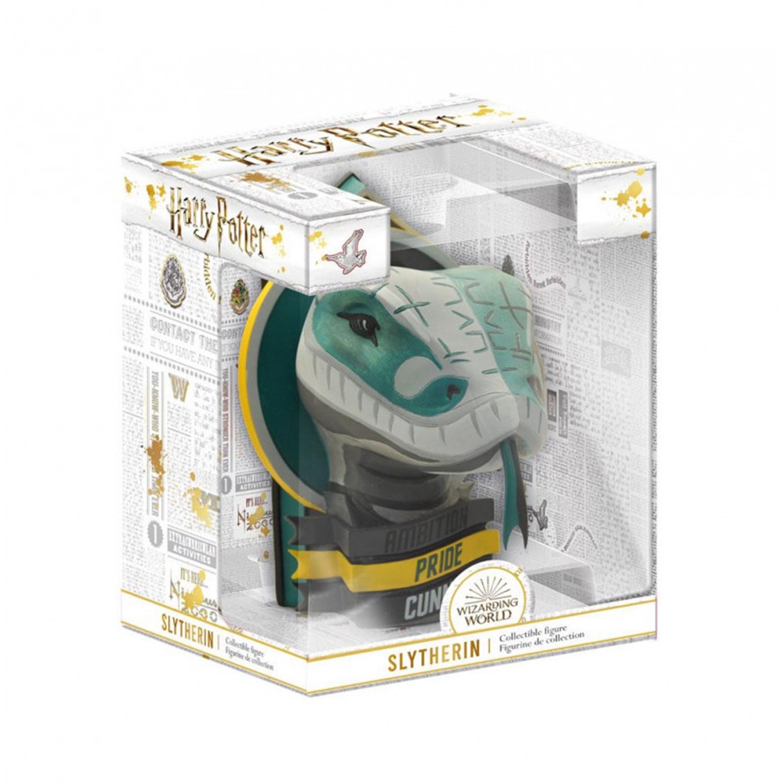 FIGURA PLASTOY HARRY POTTER BLASON SLYTHERIN RESINA 21 CM