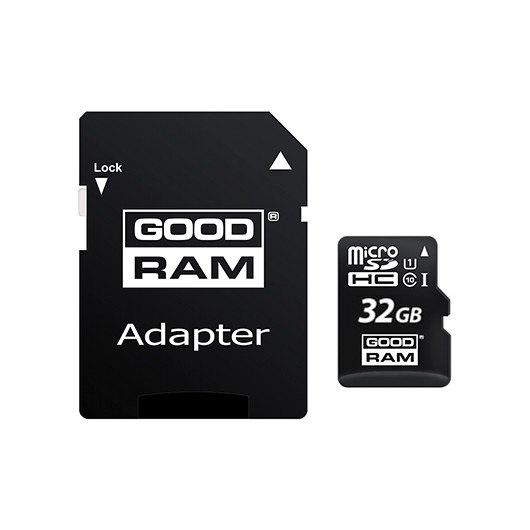 GOODRAM MICRO SD MEM 32GB M1AA CL10 UHS-I+ADAPT