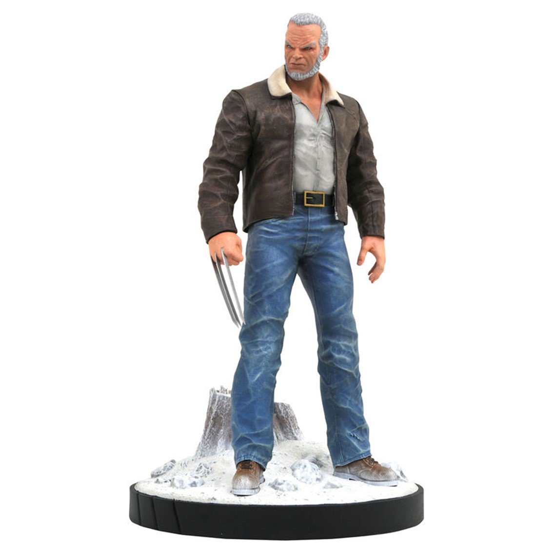 FIGURA DIAMOND COLLECTION MARVEL X-MEN VIEJO LOGAN RESINA 23 CM