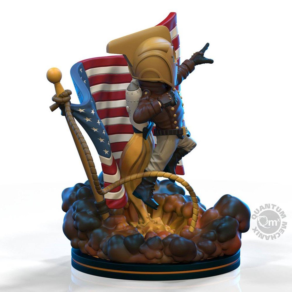 FIGURA QUANTUM MECHANIX DISNEY THE ROCKEETER ROCKETEER