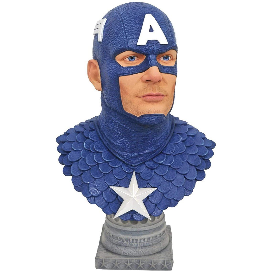 FIGURA DIAMOND COLLECTION MARVEL COMICS CAPITAN AMERICA LEGENDS COLLECTION 1/2 ESCALA