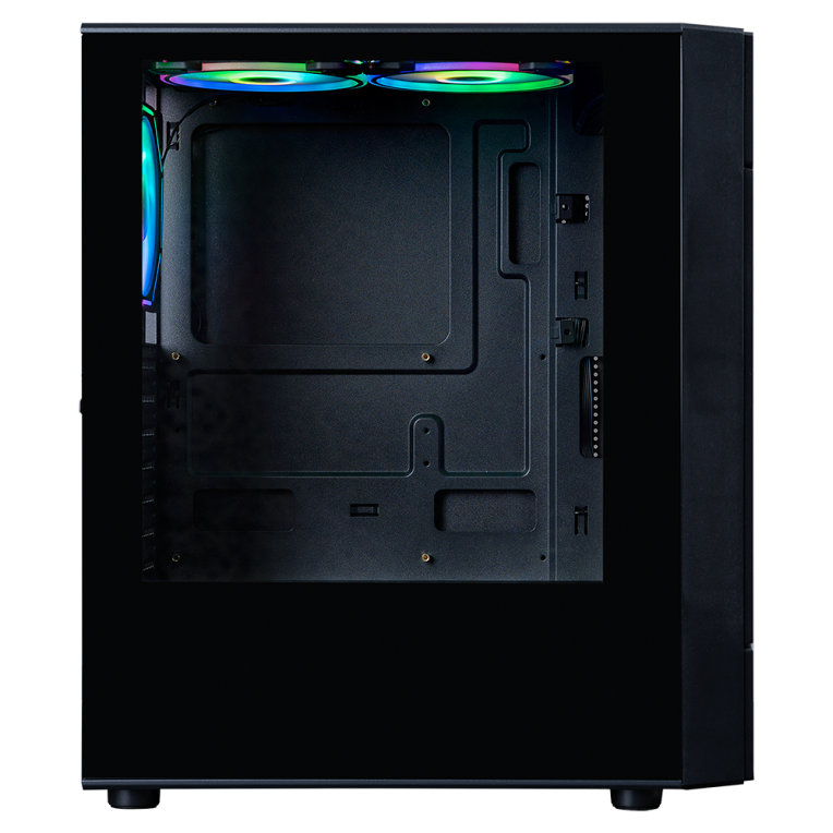 CAJA ORDENADOR GAMING HIDITEC ATX V30 ARGB CRISTAL TEMPLADO