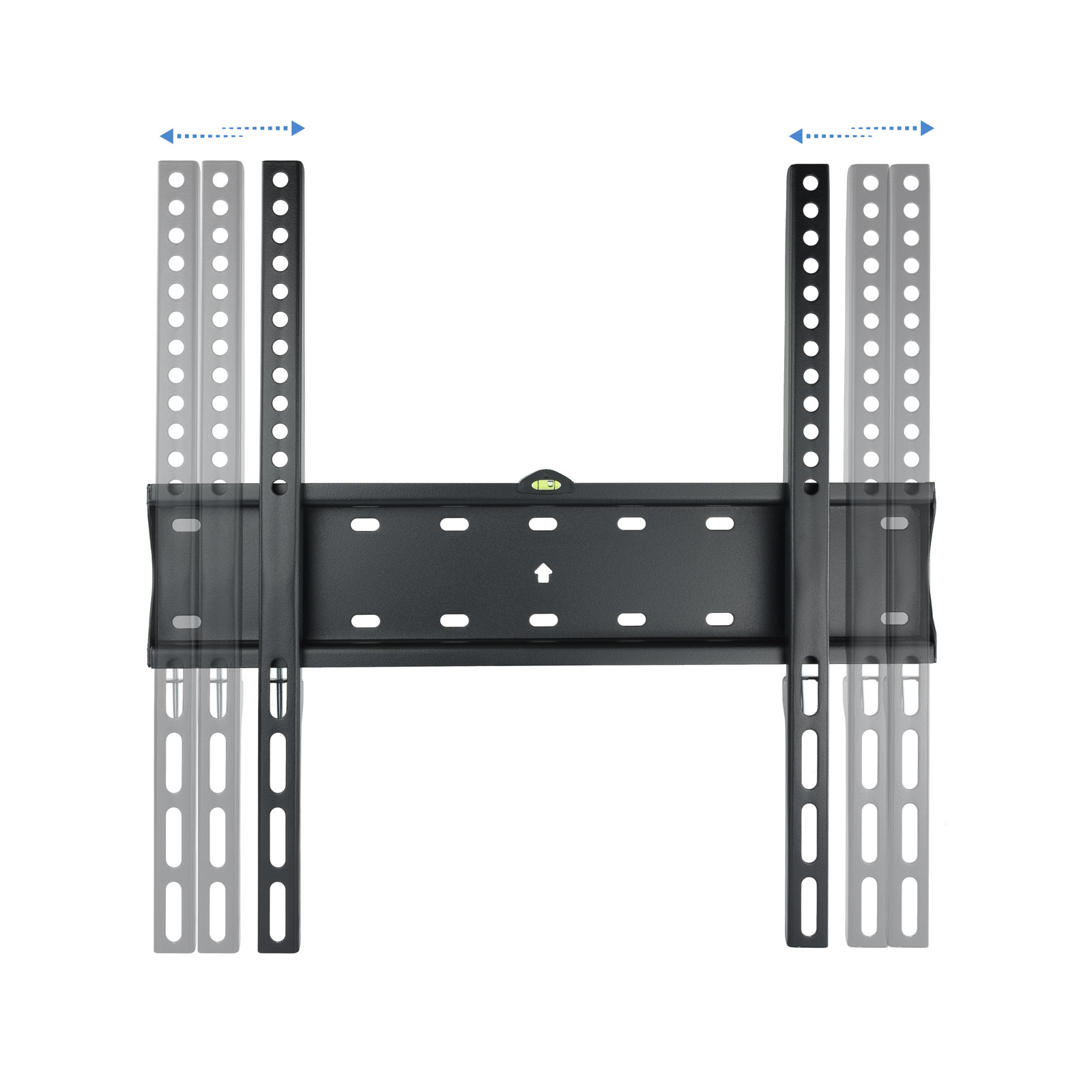 SOPORTE PARED TV TELEVISION MONITOR TOOQ LP4155F-B 32-55" NEGRO
