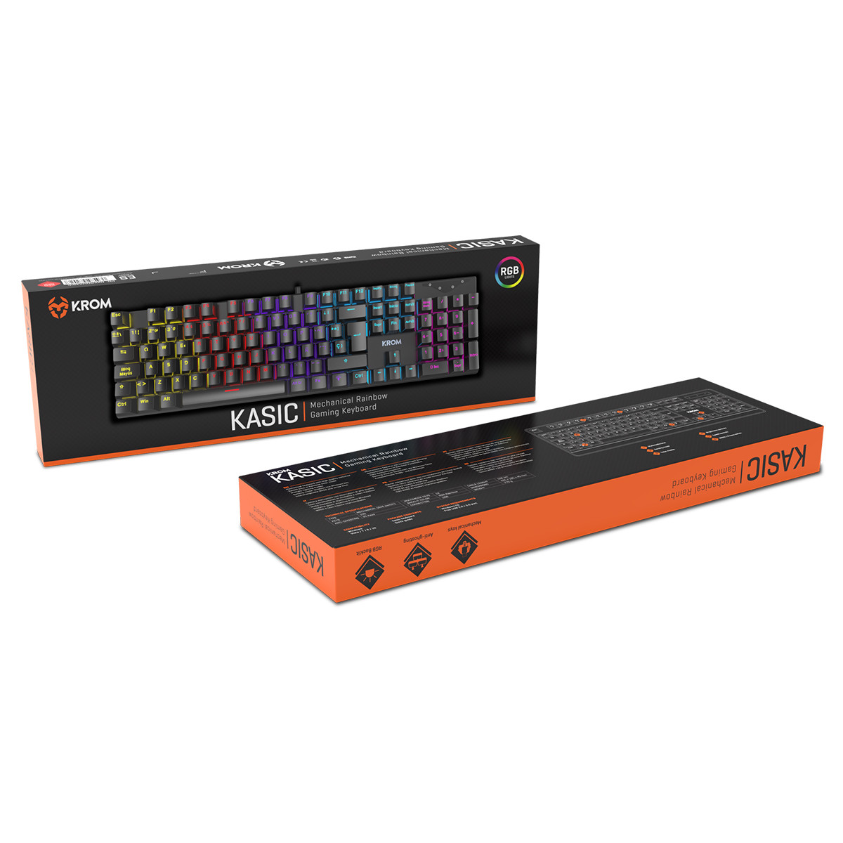 TECLADO GAMING KROM KASIC
