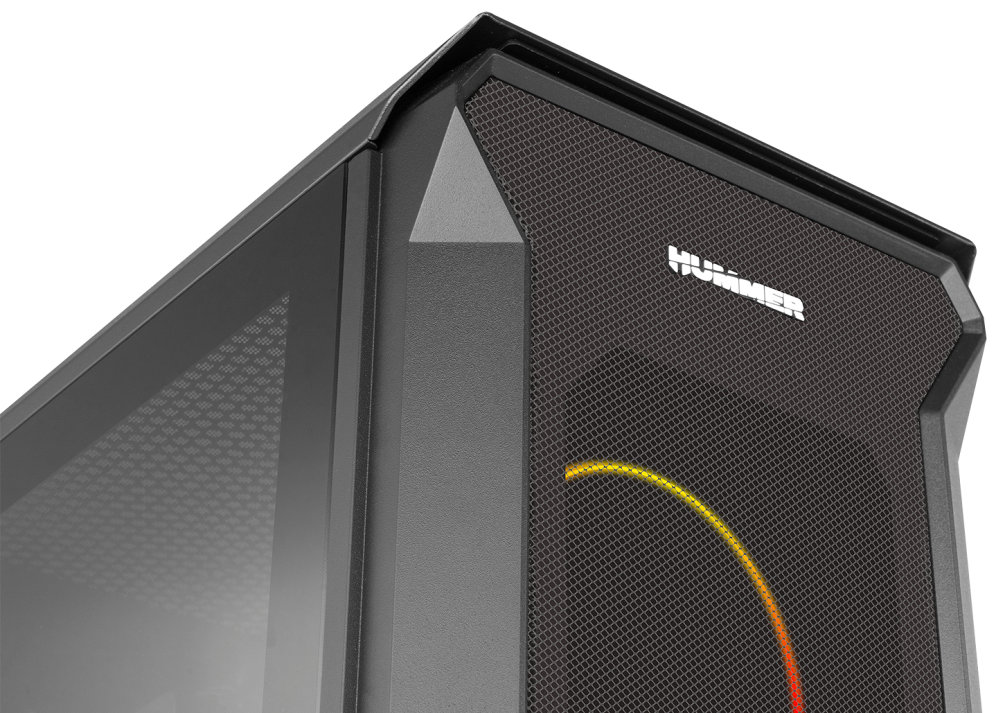 CAJA NOX HUMMER QUANTUM ATX 1 X USB 3.0 2 X USB 2.0 NEGRO ARGB