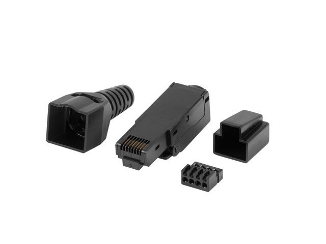 CONECTOR LANBERG RJ45 CAT 6 UTP PLUG 8P8C TOOL-LESS