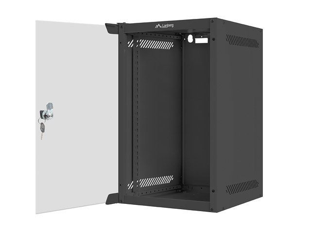 ARMARIO RACK LANBERG 9U 280X310 AUTO ENSAMBLADO 10" HASTA 20 KG NEGRO