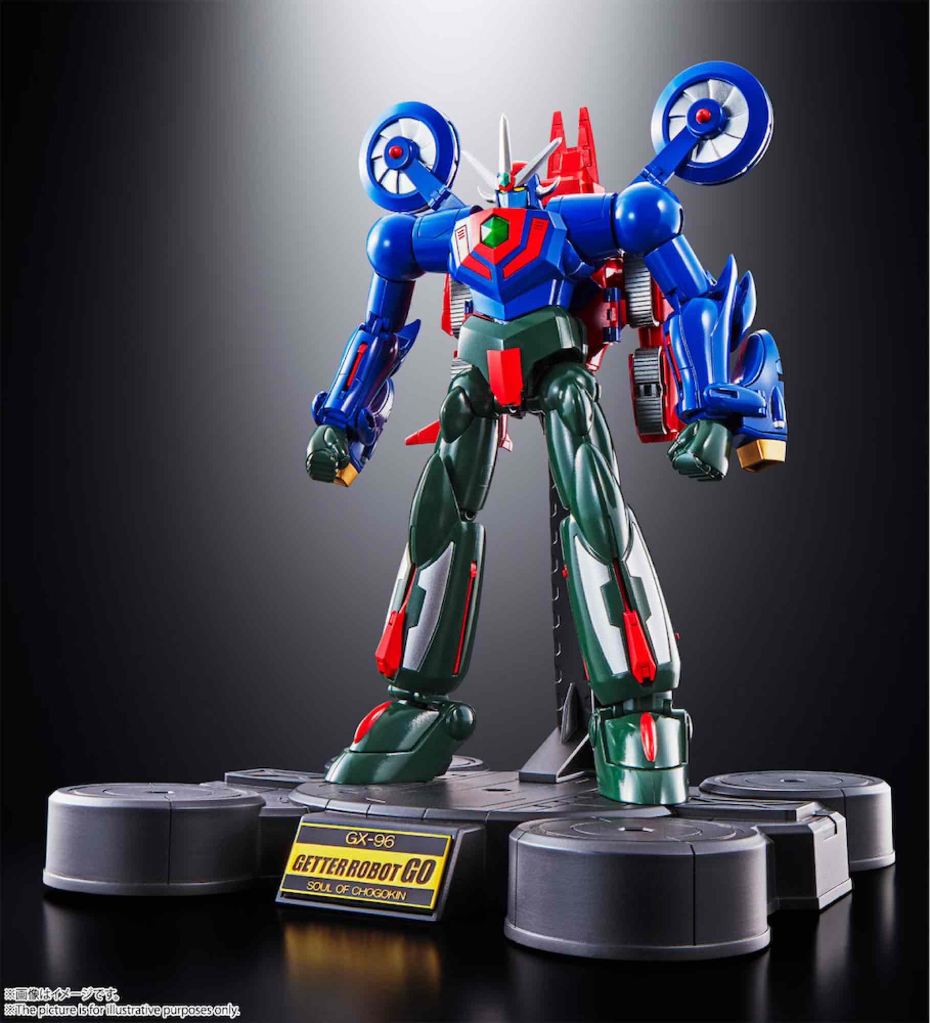FIGURA TAMASHI NATIONS GX-961 GETTER ROGOT GO FIGURA 18 CM GETTER ROBOT GO SOUL OF CHOGOKIN