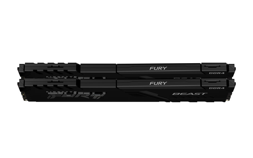 MEMORIA RAM DDR4 32GB 2x16GB KINGSTON / 3200MHZ / PC4-25600 / FURY BEAST / NEGRO / 1.2V