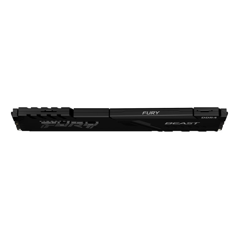 MEMORIA RAM DDR4 16GB KINGSTON / 3200MHZ / PC4-25600 / FURY BEAST RGB / NEGRO / 1.2V